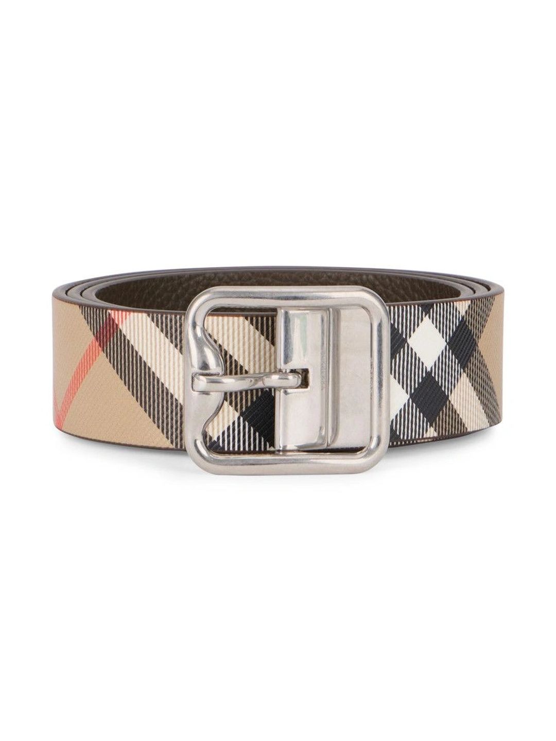 Burberry Men Checked Leather Reversible Belt-picture-13