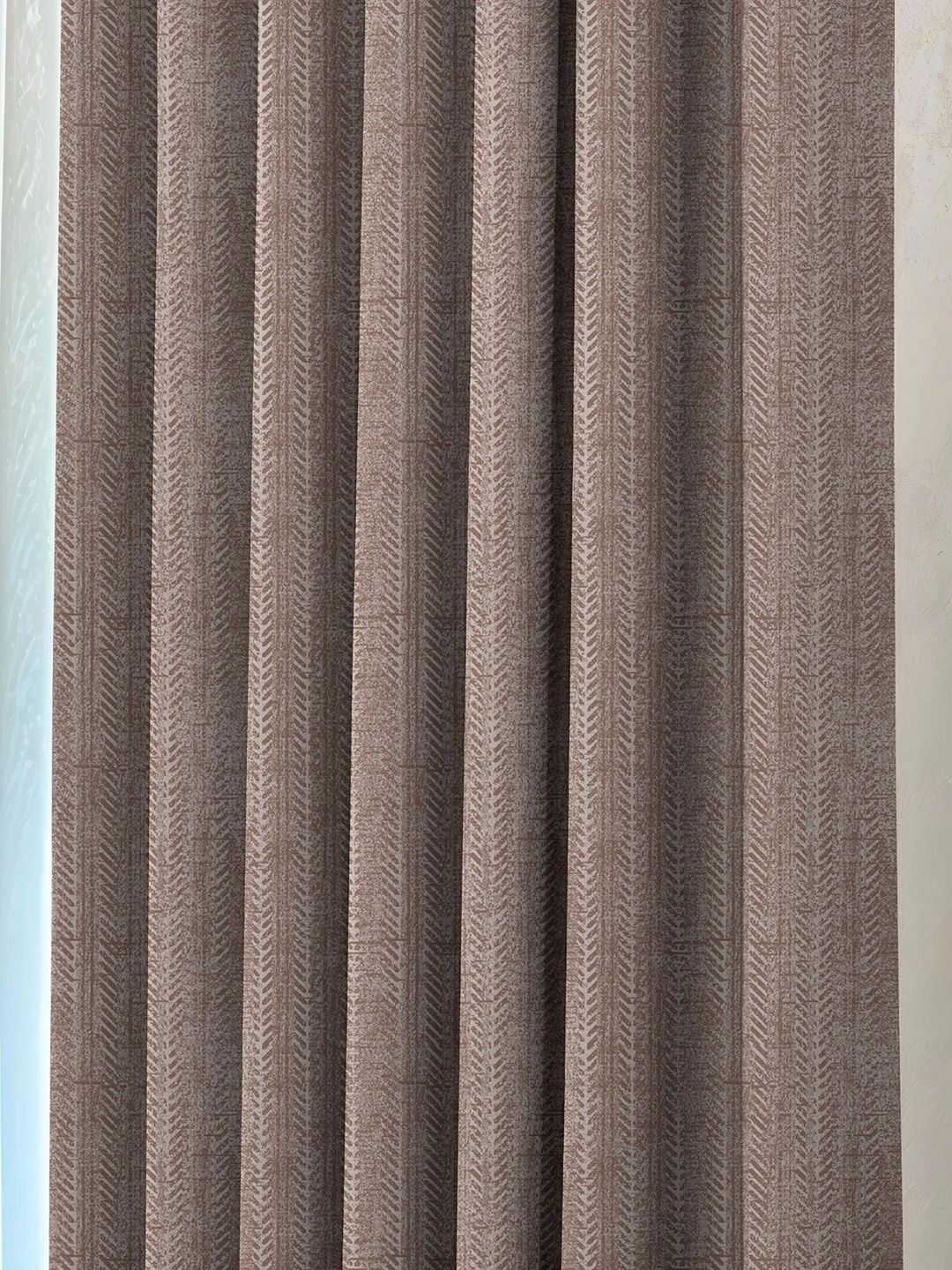 AAVIS DECOR Brown Room Darkening Door Curtain-picture-37