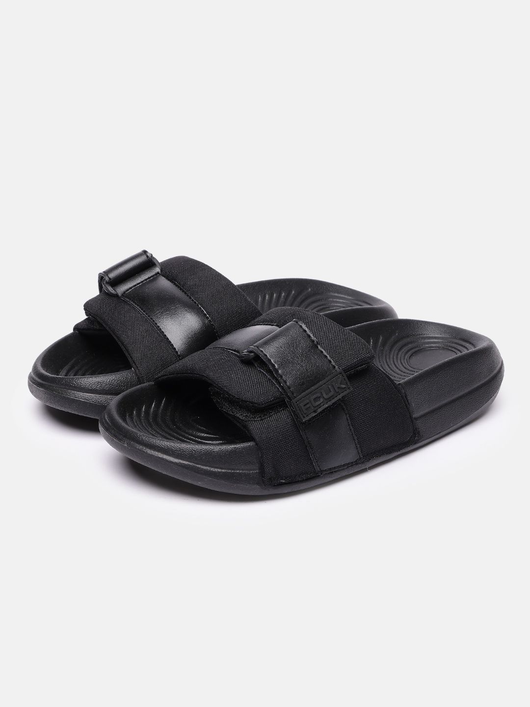 FCUK Men Textured Sliders-image-18