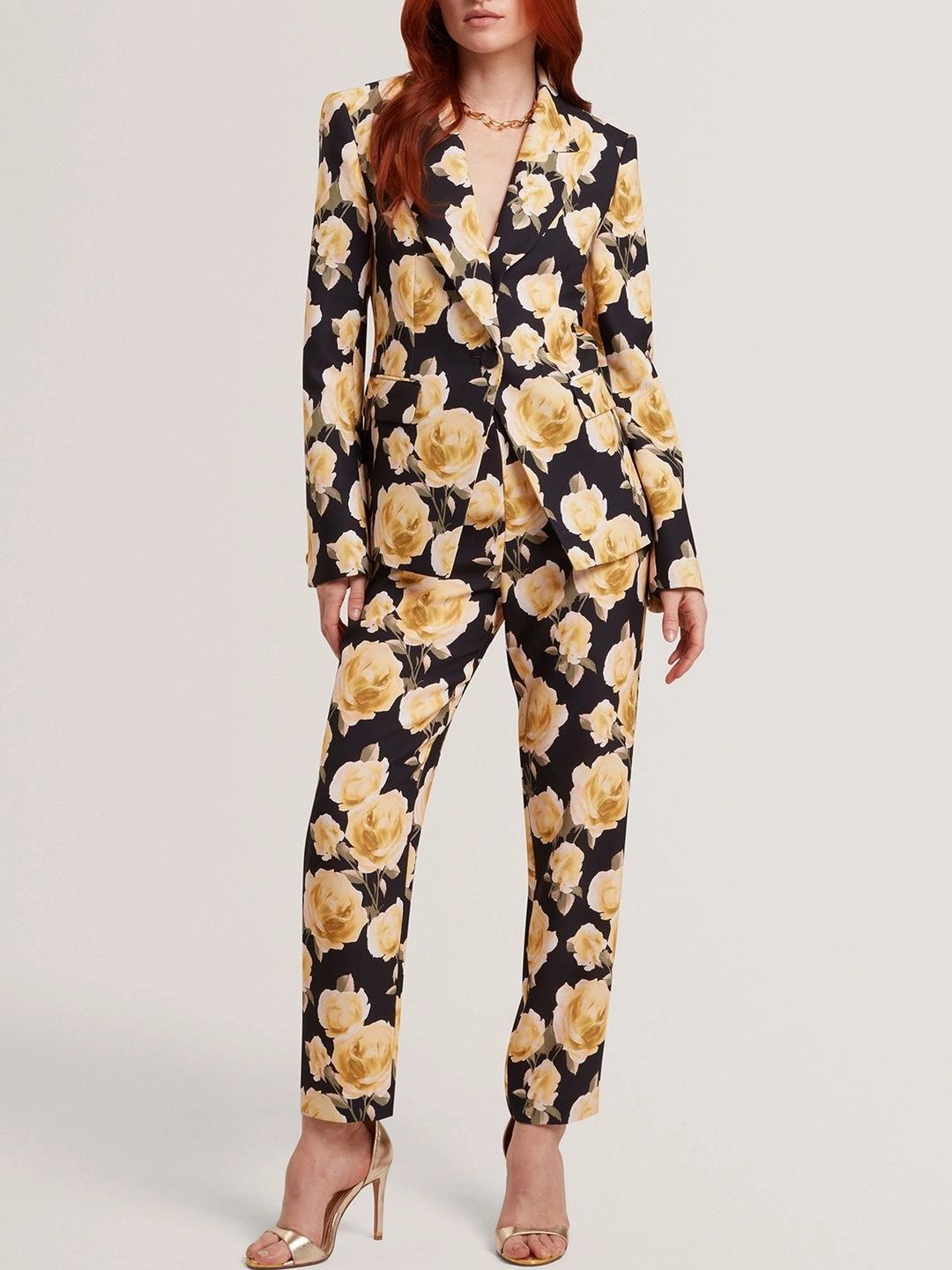Ted Baker Printed Single-Breasted Blazers-picture-47