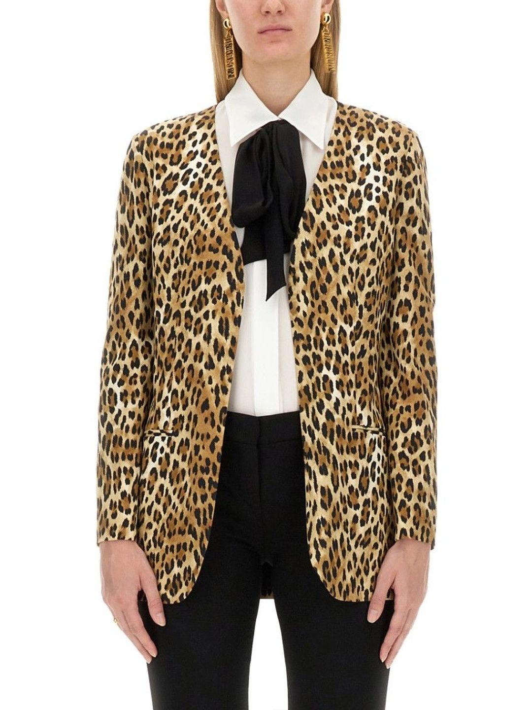MOSCHINO Women Open Front Jacket-picture-38