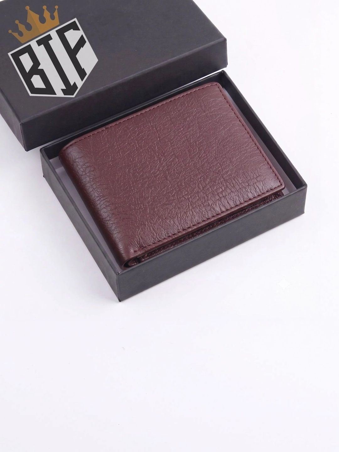 BIF Men Textured PU Two Fold Wallet-picture-18