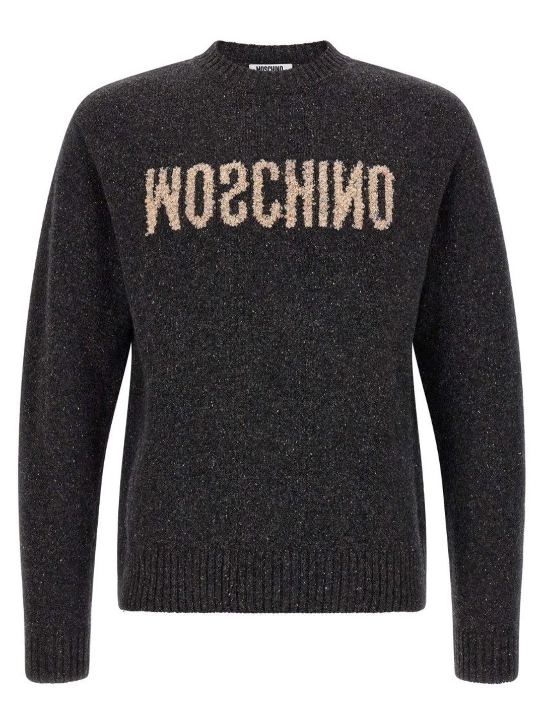 MOSCHINO Men Typography Woollen Pullover-picture-29