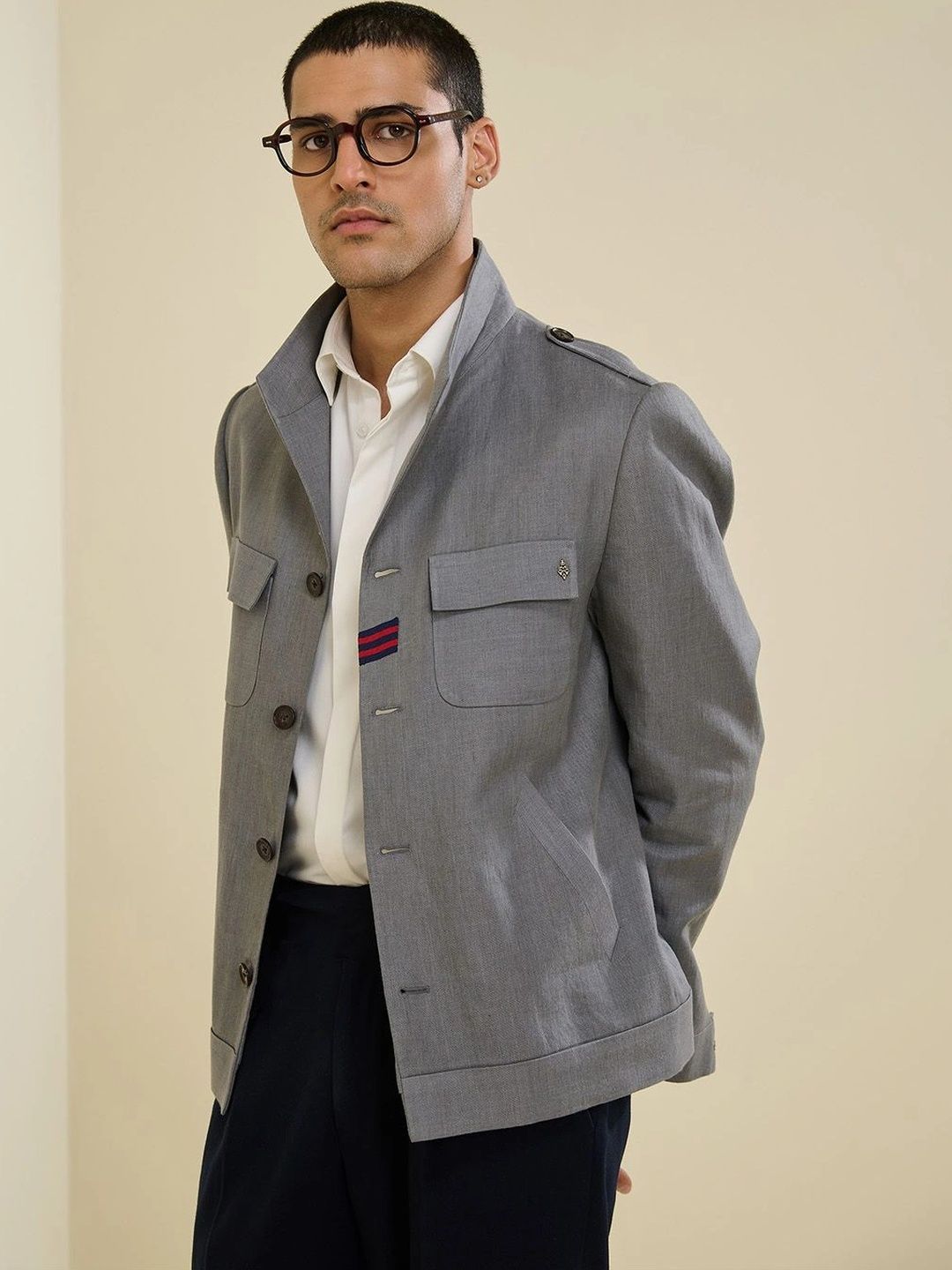 S&N by Shantnu Nikhil Men Classic Slim Fit Casual Shirt-picture-28