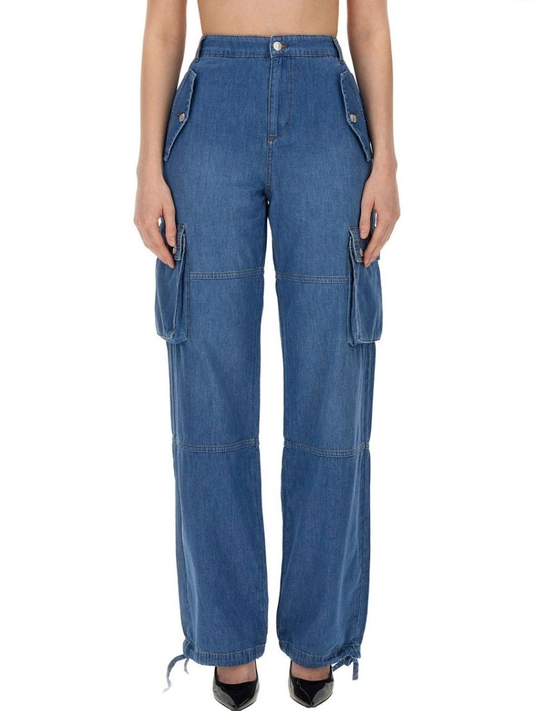MOSCHINO Women Regular Fit High-Rise Jeans-picture-23