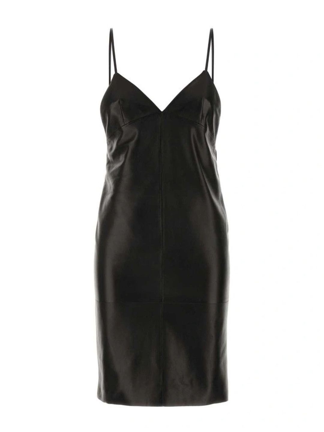 Saint Laurent Leather Bodycon Dress-picture-34