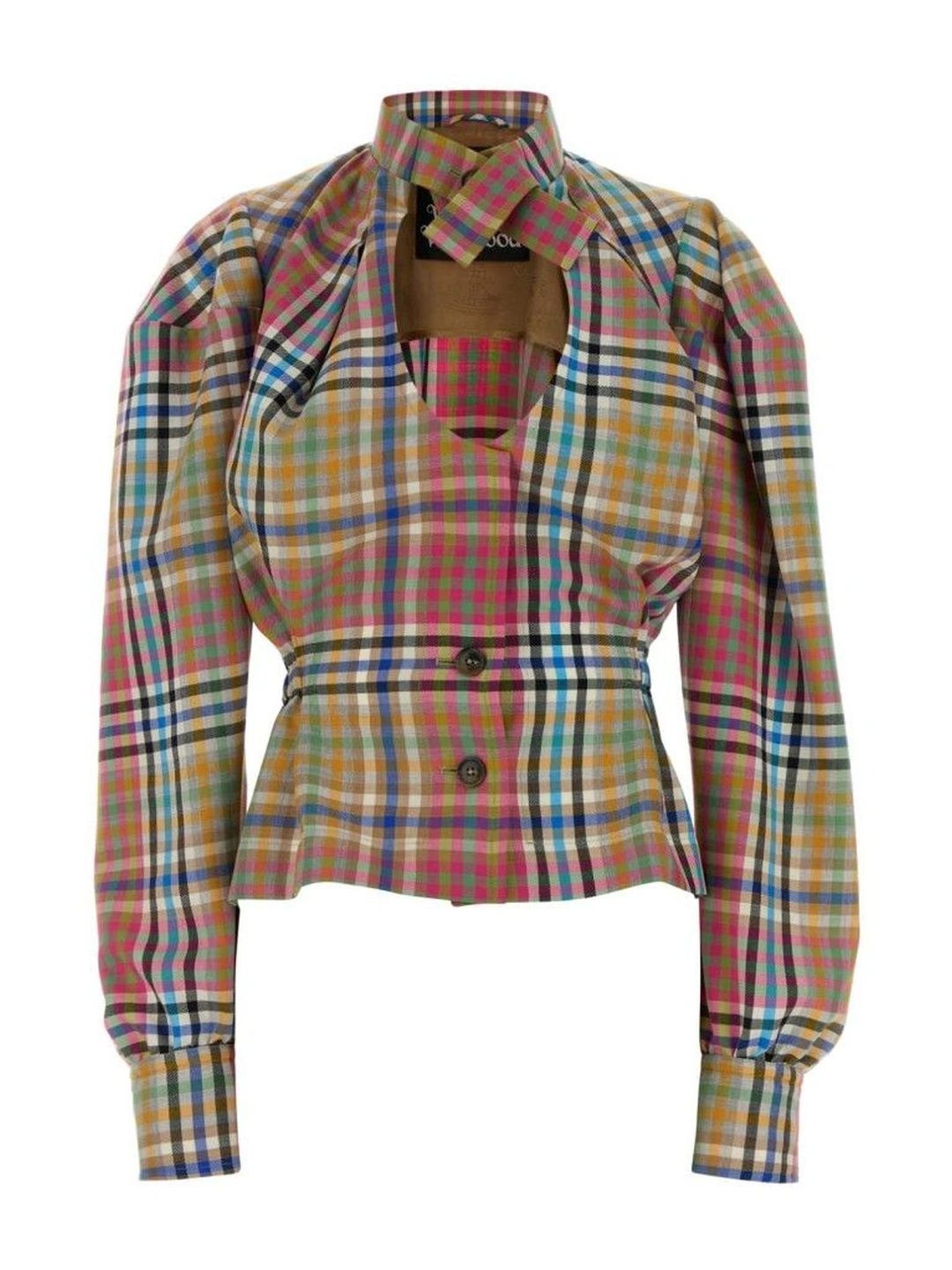 Vivienne Westwood Multicolor Check Blazer-picture-15