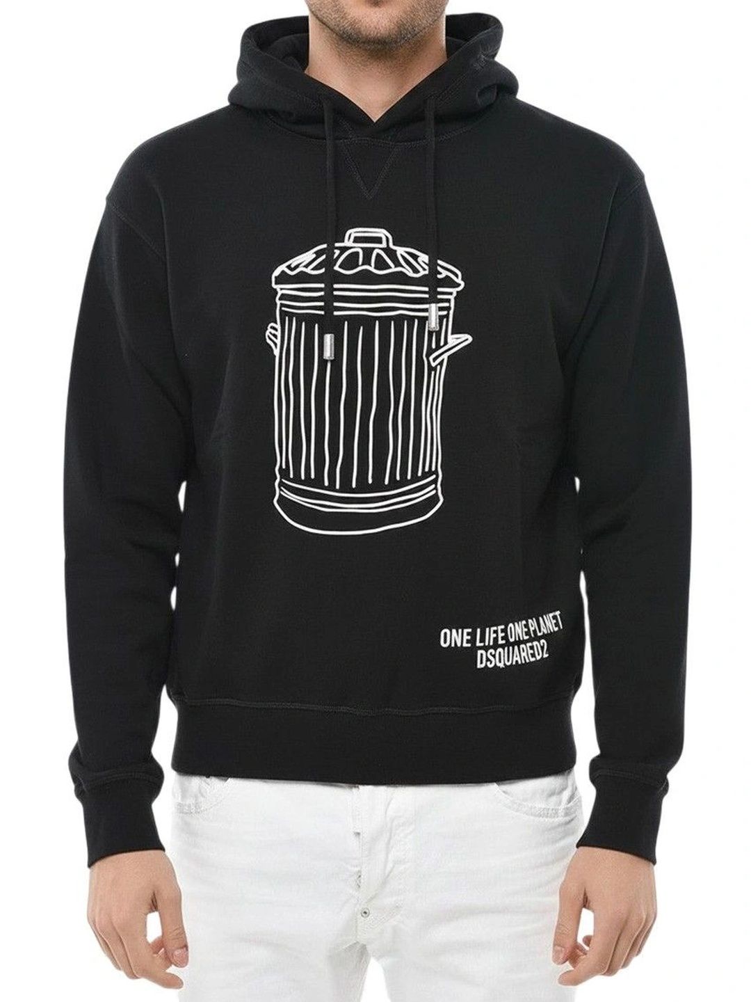 Dsquared2 Men Printed Hooded Sweatshirt-picture-25