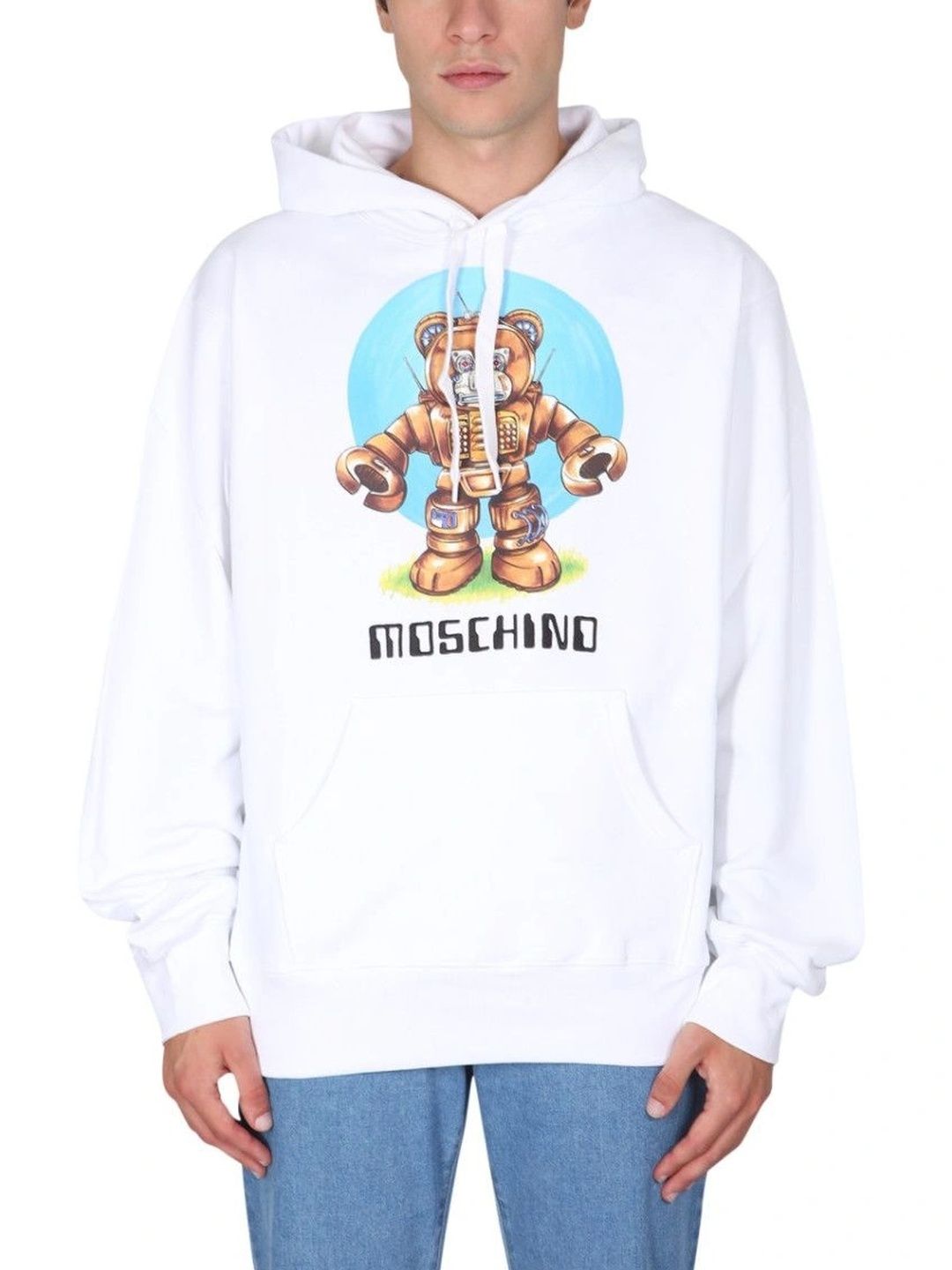 MOSCHINO Men Printed Hooded Sweatshirt-picture-52