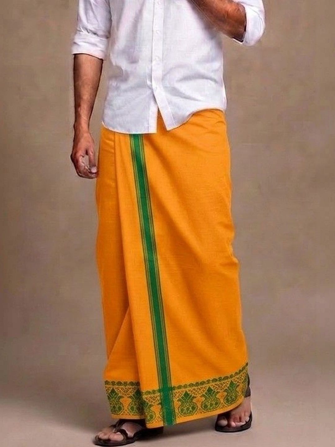Sharan Elegance Men Cotton Dhoti Dhotis-picture-29