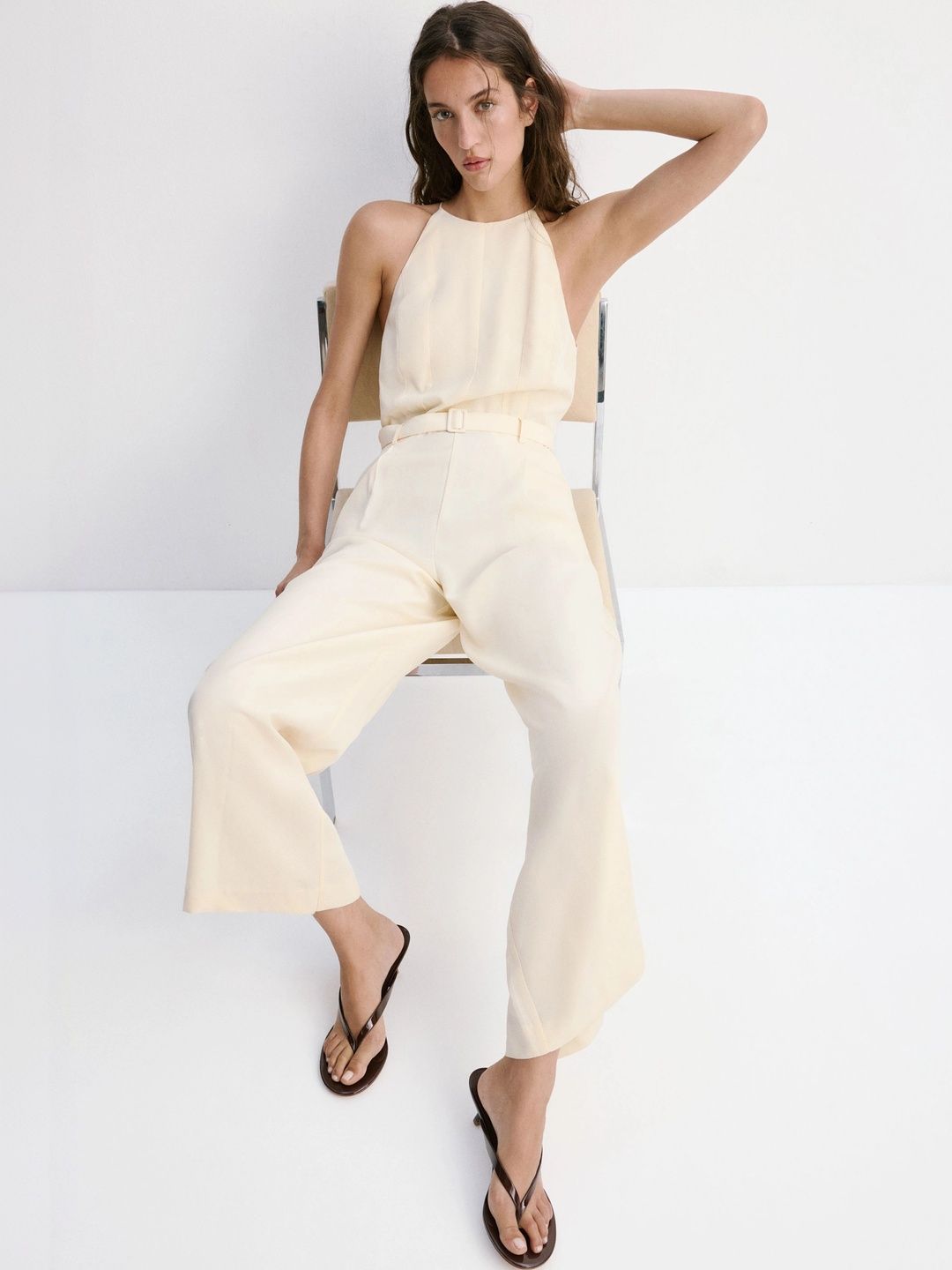 MANGO Halter Neck Jumpsuit-picture-21