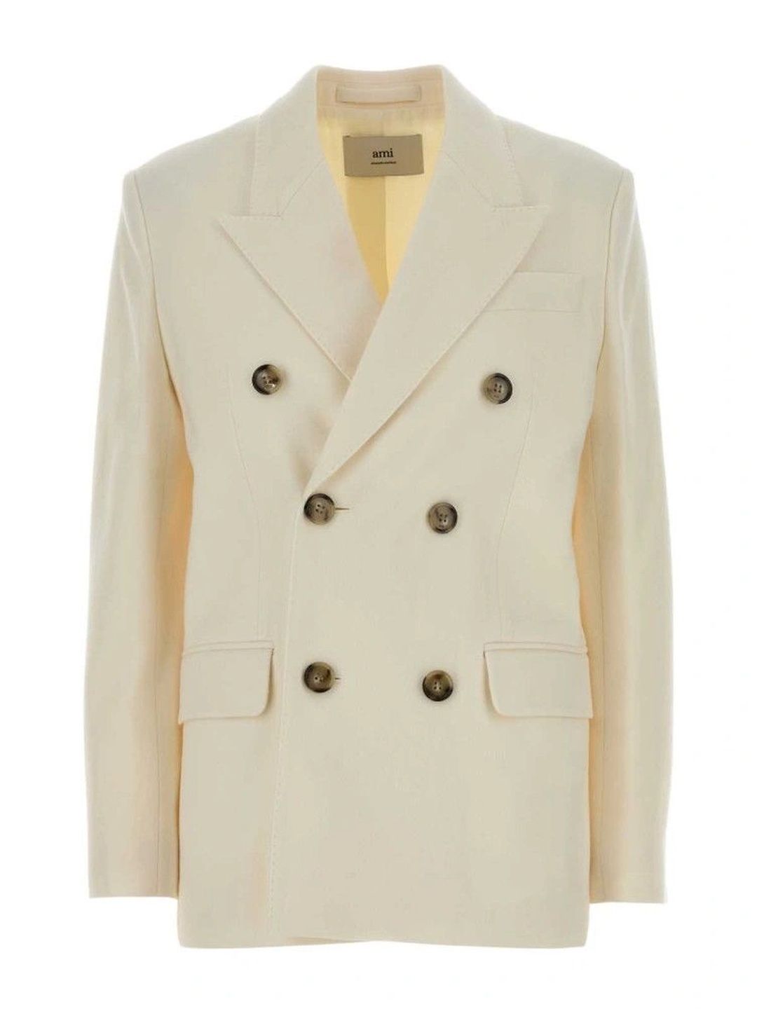 Ami Paris Women Woollen Tailored Jacket-picture-27