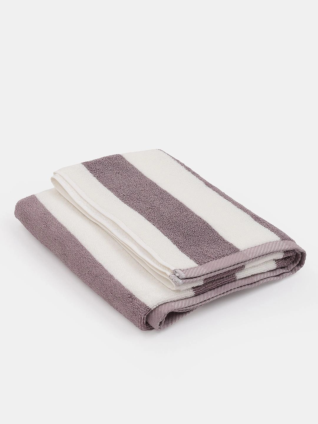 Jockey Lavender 1 Striped Cotton 500 GSM Bath Towel-picture-27