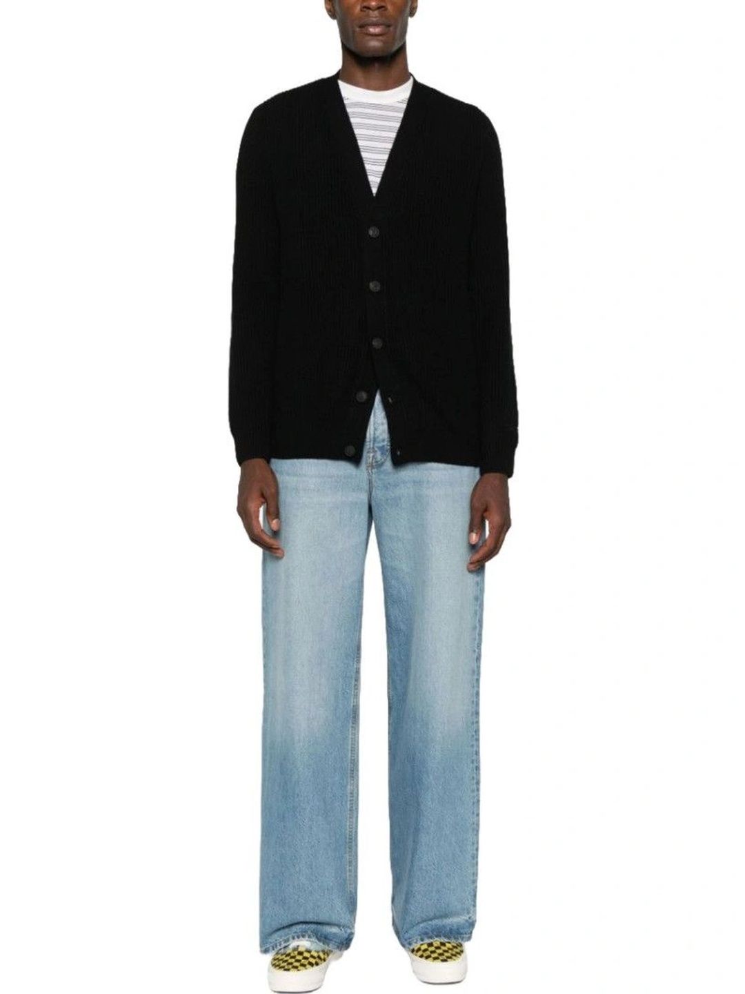 Mc2 Saint Barth Men Ribbed Woollen Cardigan-picture-33