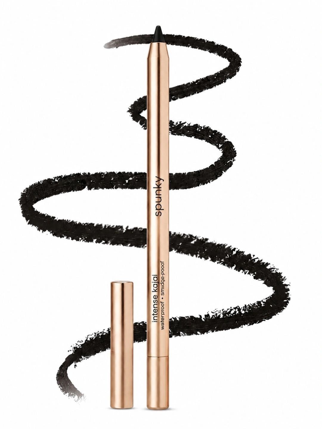 spunky Smudge-Proof & Waterproof Pen Kajal - Black-picture-44