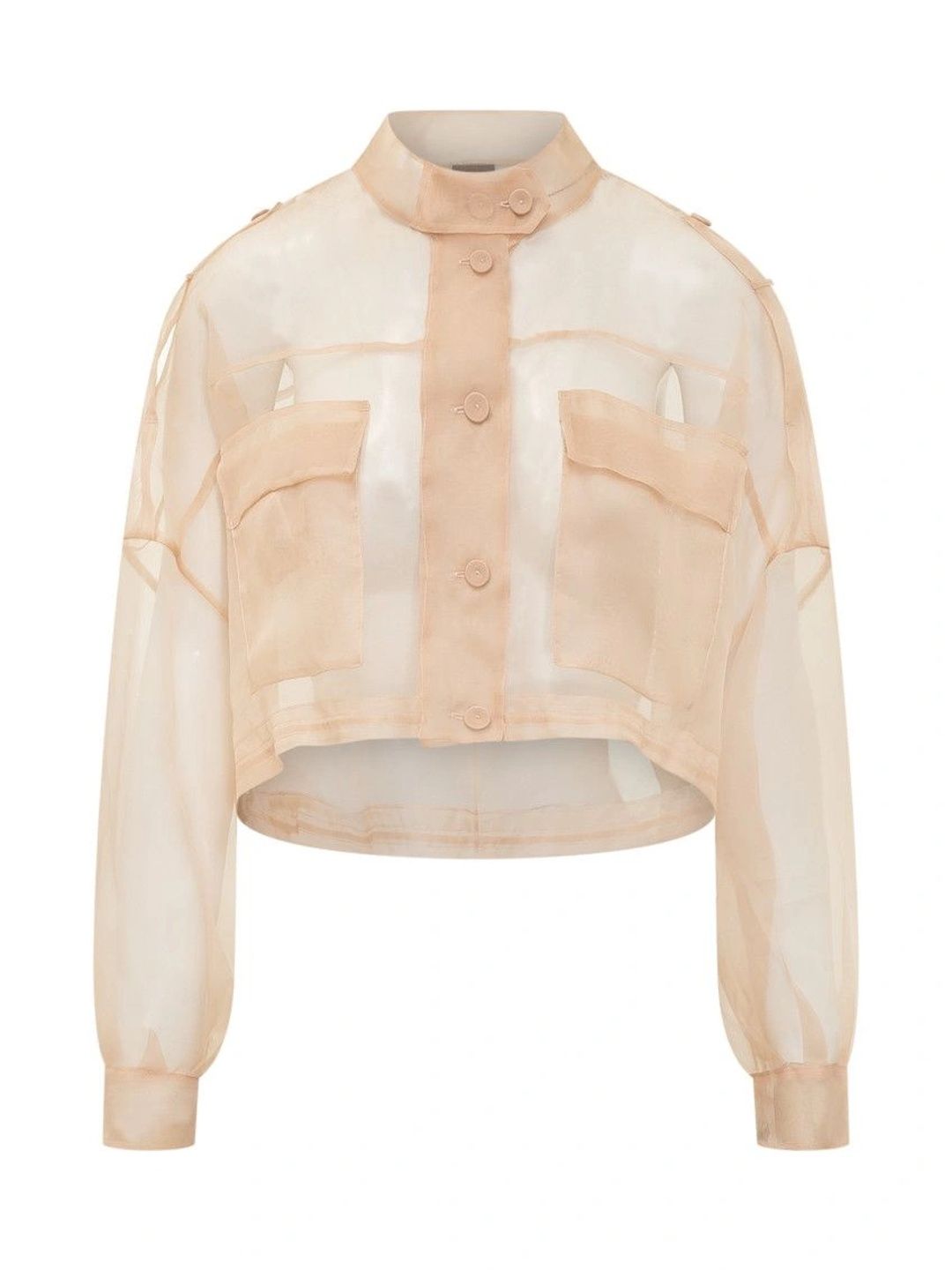 Pinko Women Lightweight Crop Open Front Jacket-picture-43