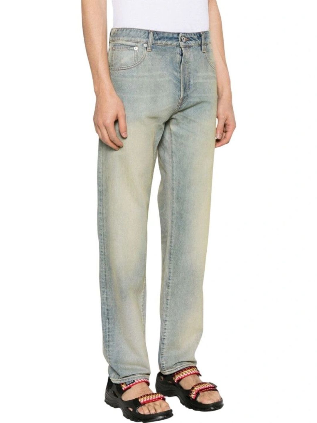 KENZO Men Slim Fit Mid-Rise Jeans-picture-32