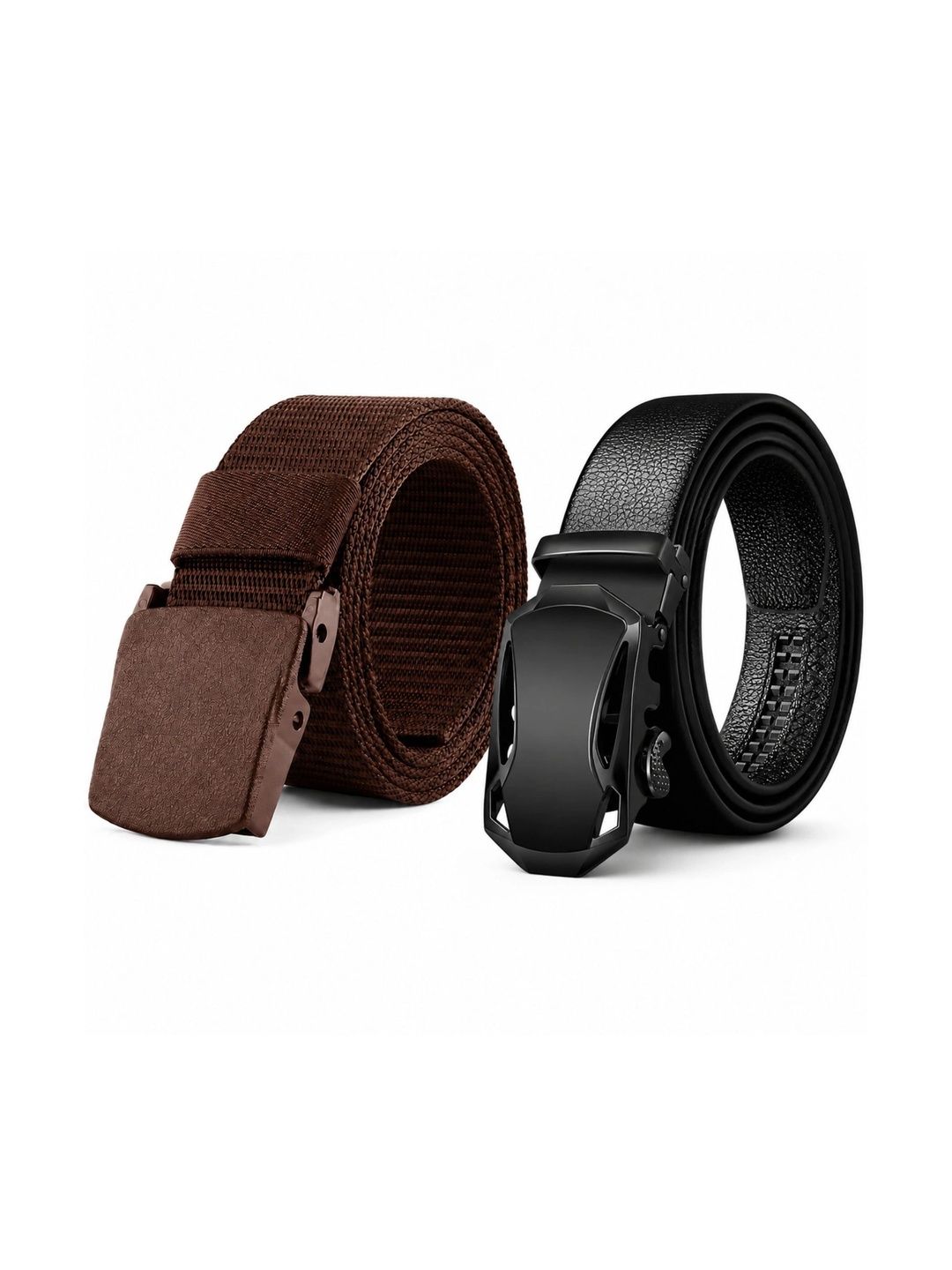 Niddleman Men Textured 2 PU Belt-picture-34