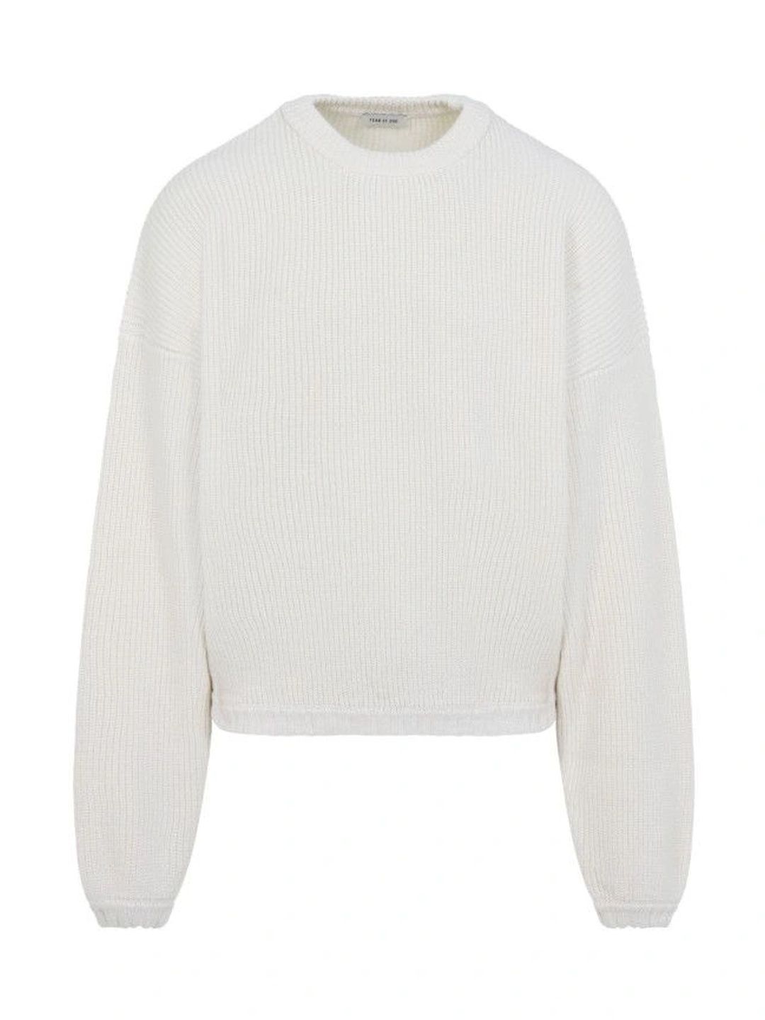 Fear Of God Men Ribbed Woollen Crop Pullover-picture-34