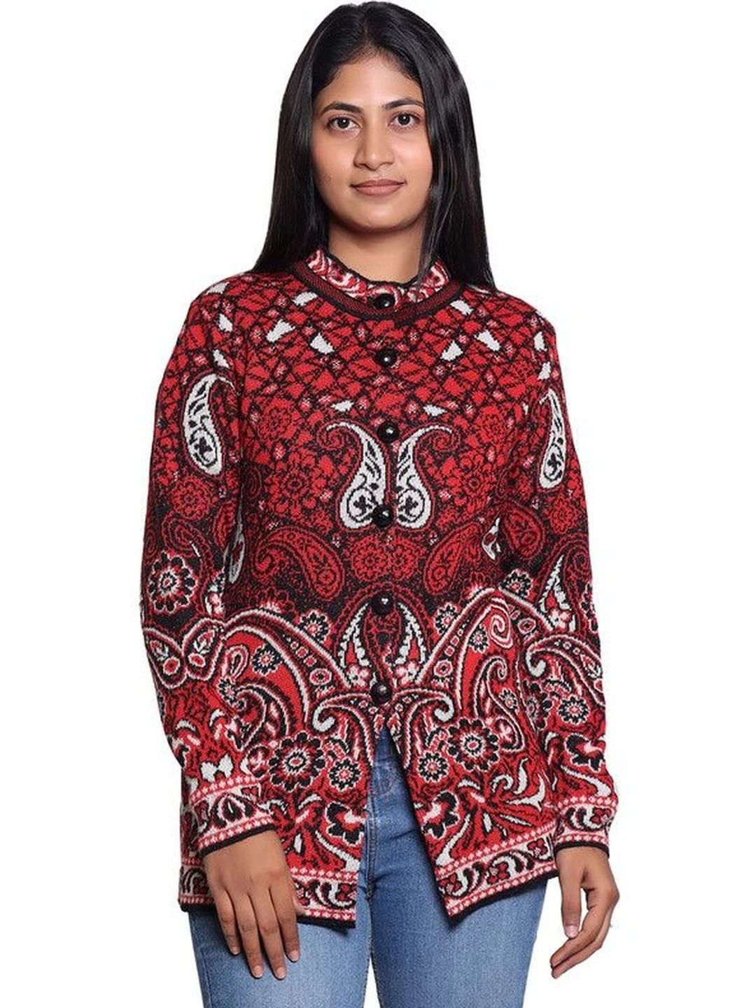 Grand Line Women Printed Cardigan-picture-51