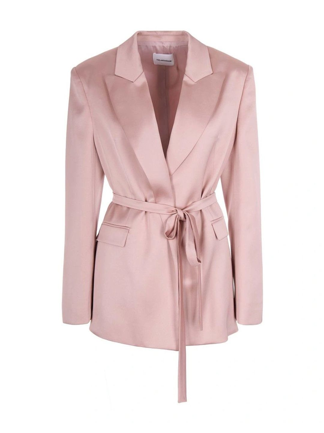 The Andamane Notched Lapel Open Front Formal Blazers-image-5