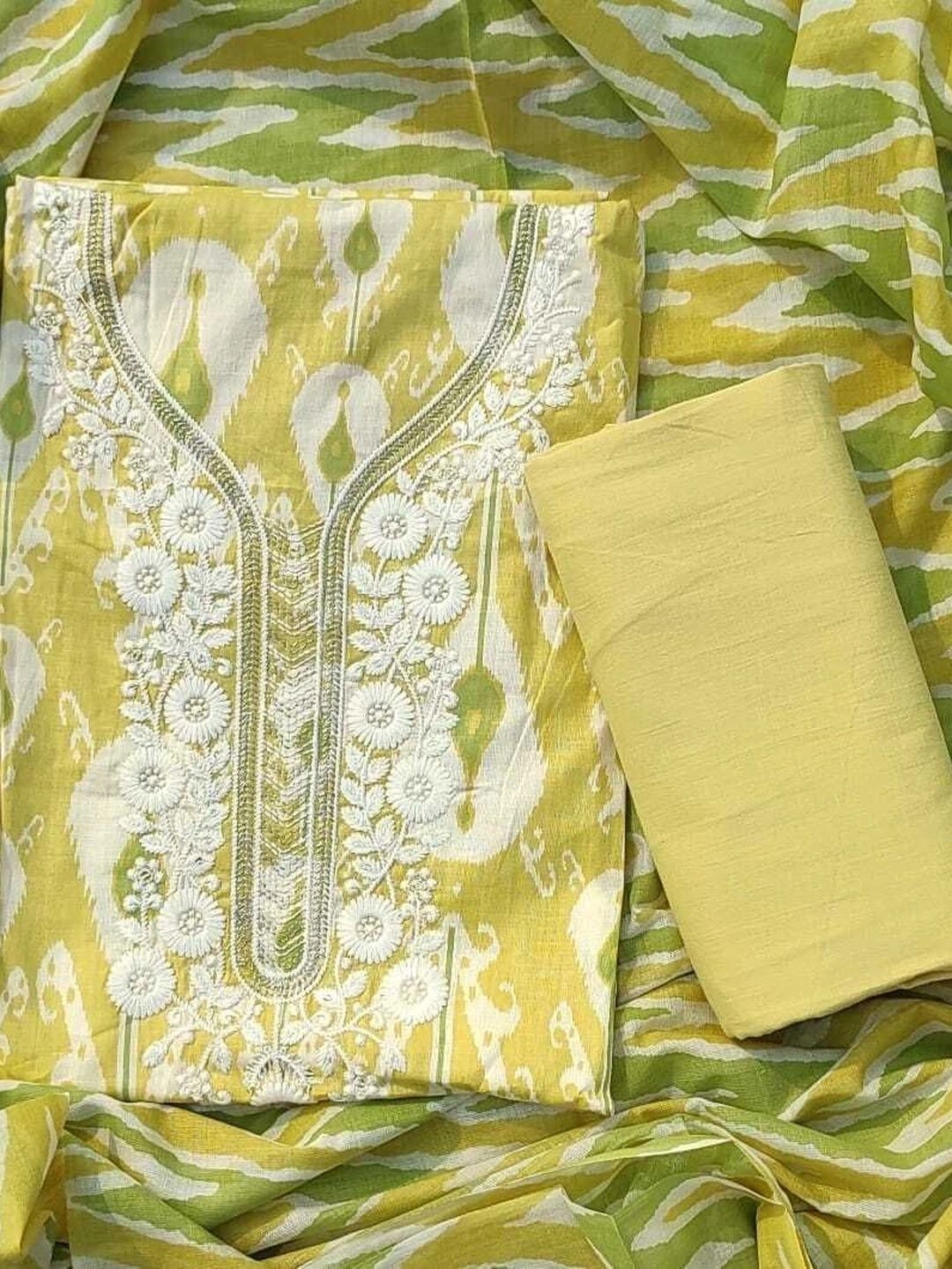 GC 80 BY GAURI COLLECTION Printed Pure Cotton Unstitched Dress Material-picture-19