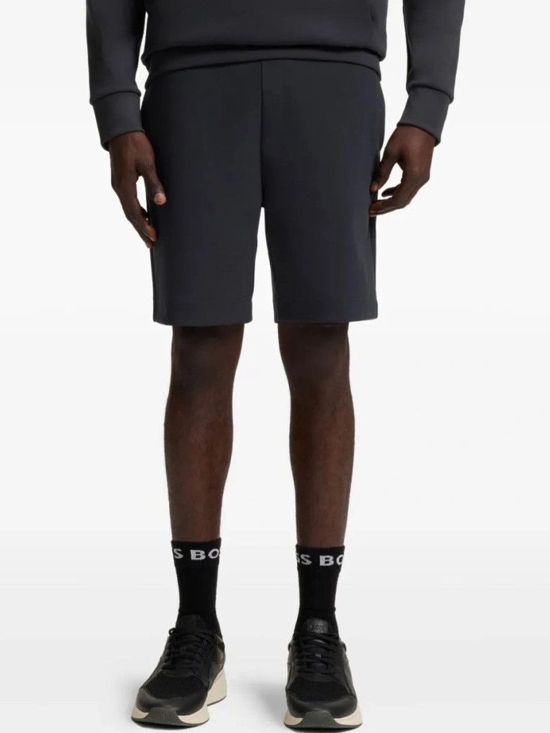 BOSS Men Regular Fit Brand Logo Training Track Pants-picture-47