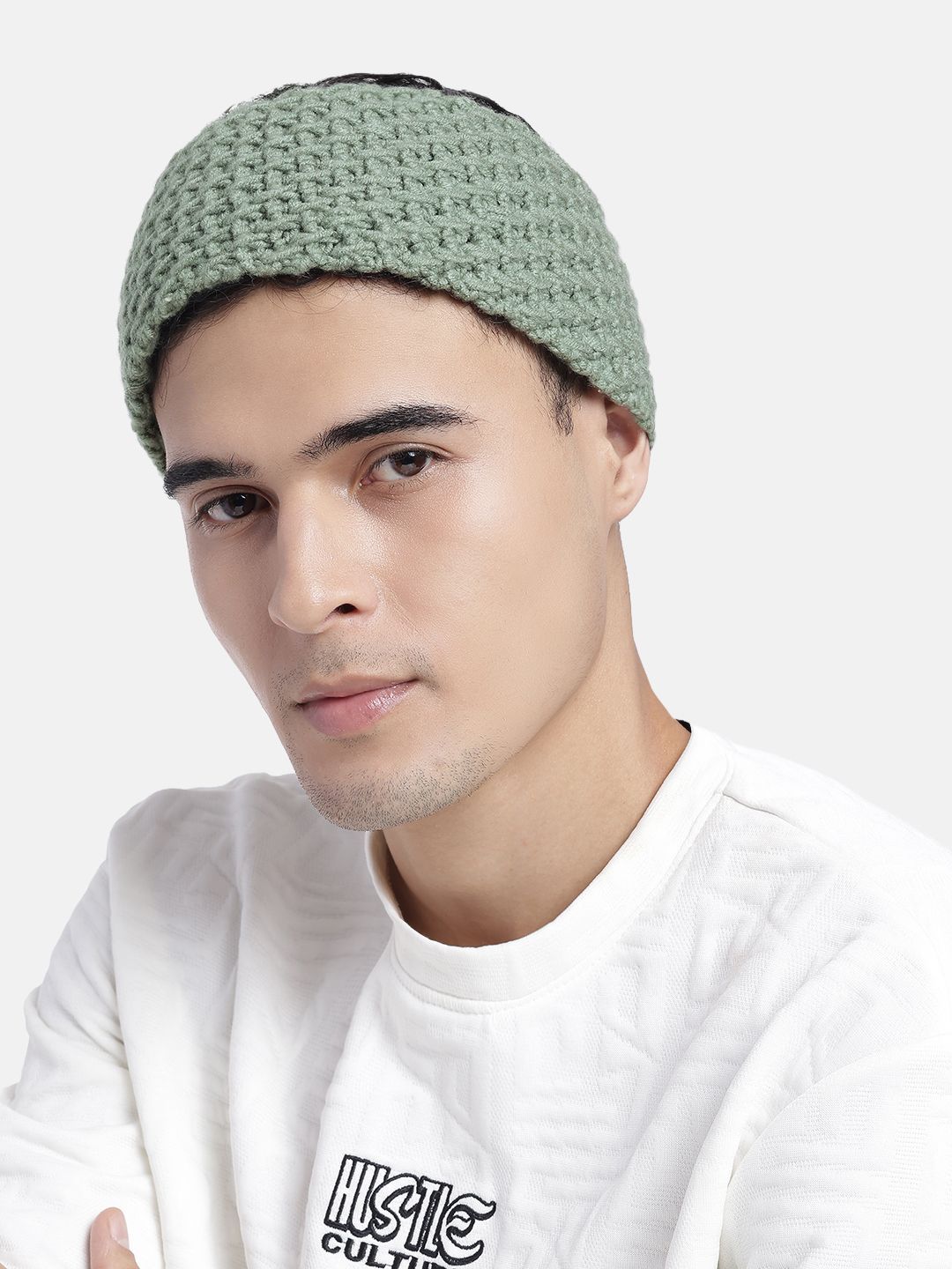 Magic Needles Men Handmade Crochet Chill Wrap Headband-picture-19