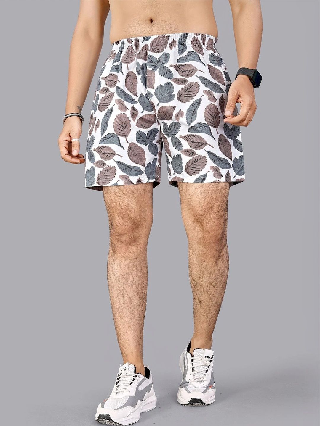MODA RAPIDO X FITNESS EXCHANGE Printed Above Knee Boxers-picture-14