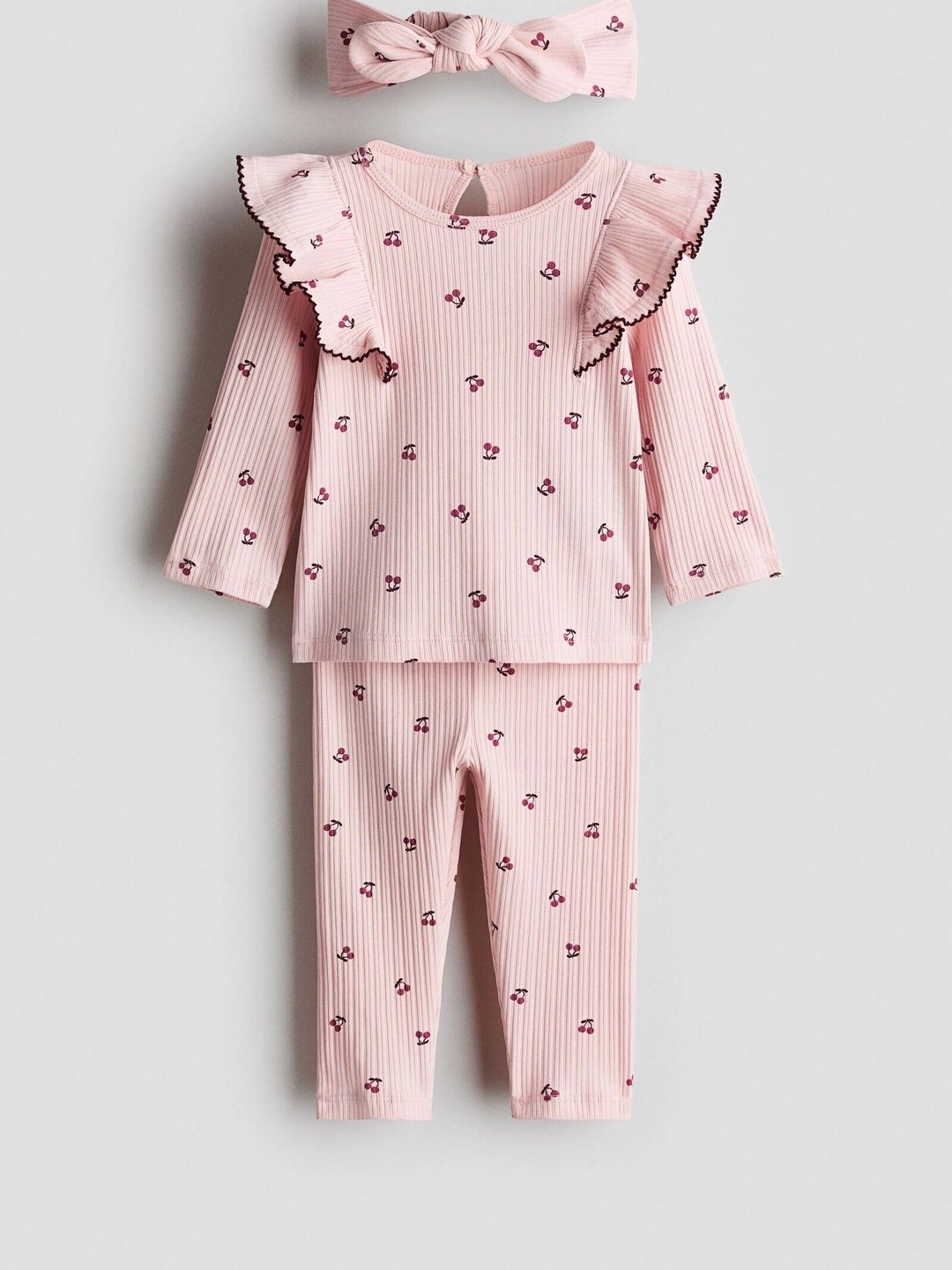 H&M 3-Piece Printed Cotton Set-picture-58