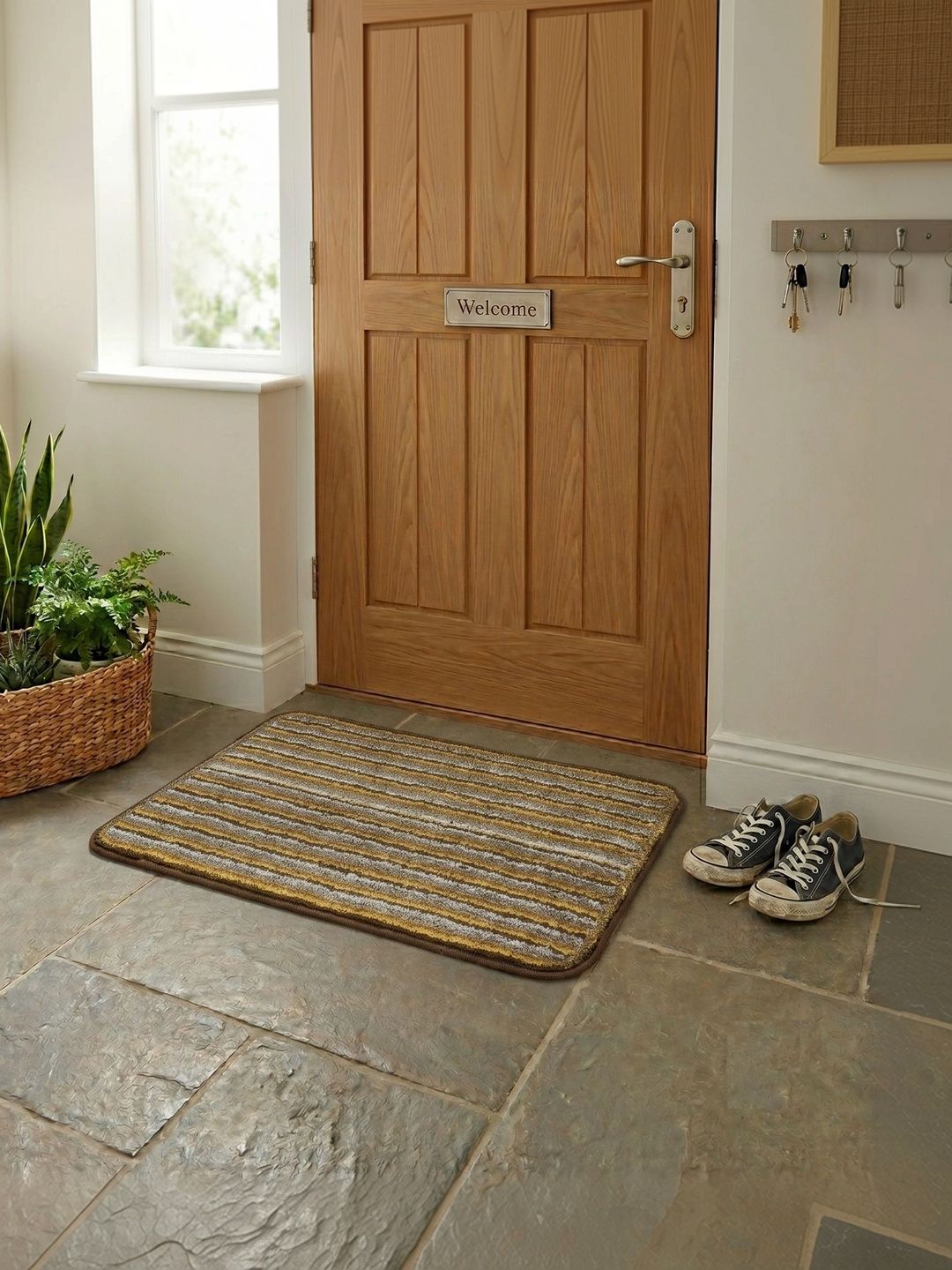 banchmark home furnishings Banchmark Home Furnishin Brown Highly Absorbent Doormat-picture-38