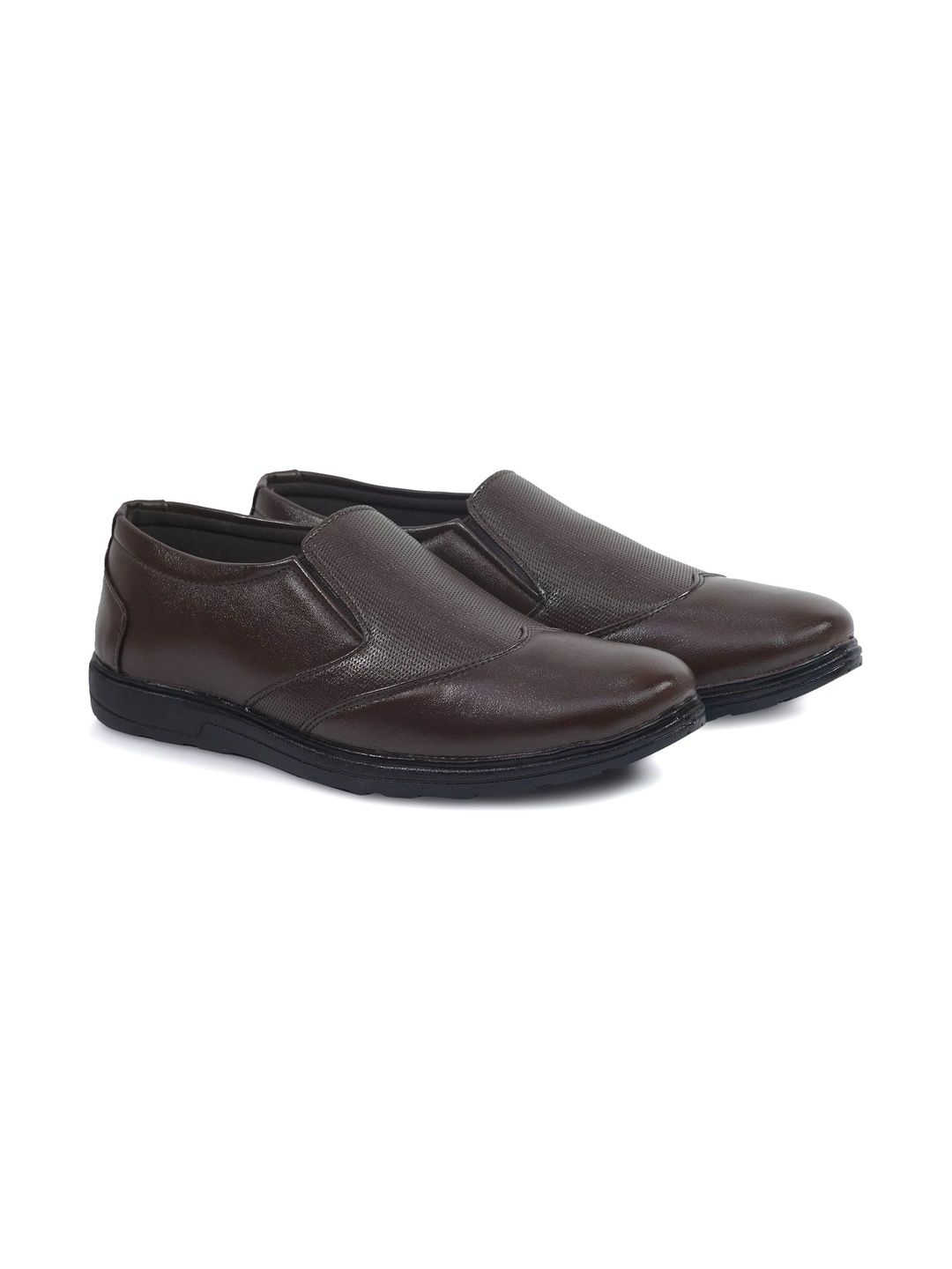 Botha Men Textured Formal Slip-Ons-picture-24