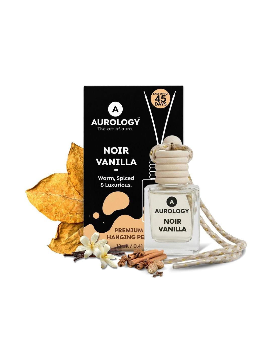 JEKUU Noir Vanilla Car Hanging Perfume -12ml-image-4