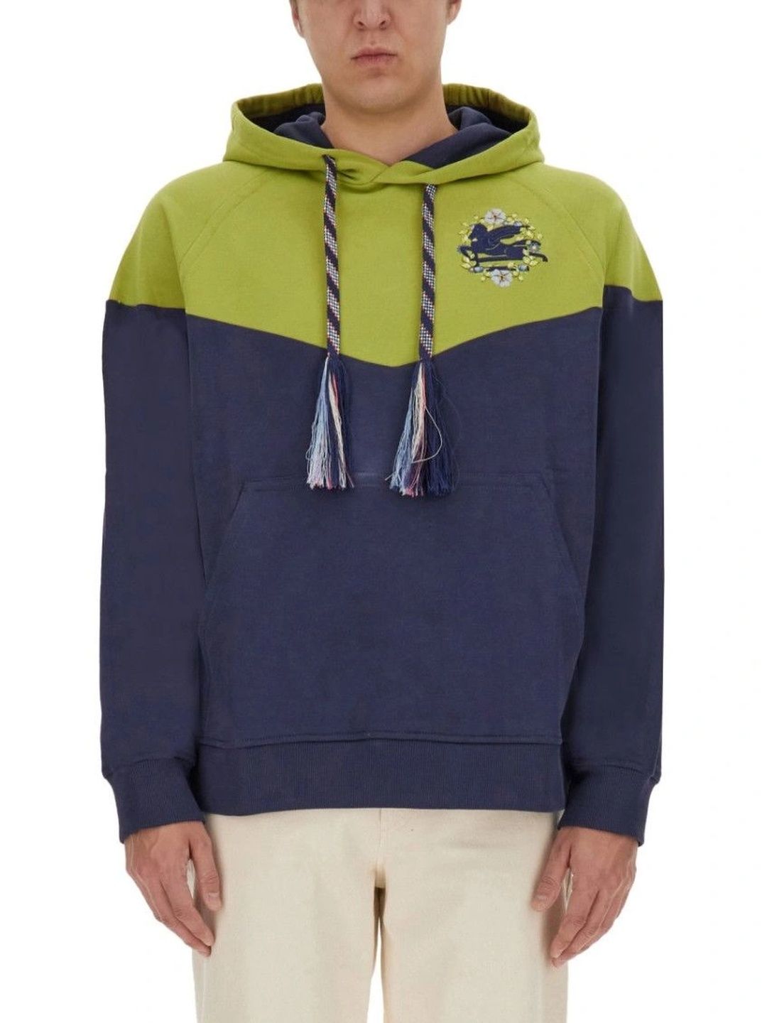 ETRO Men Colourblocked Hooded Sweatshirt-picture-44