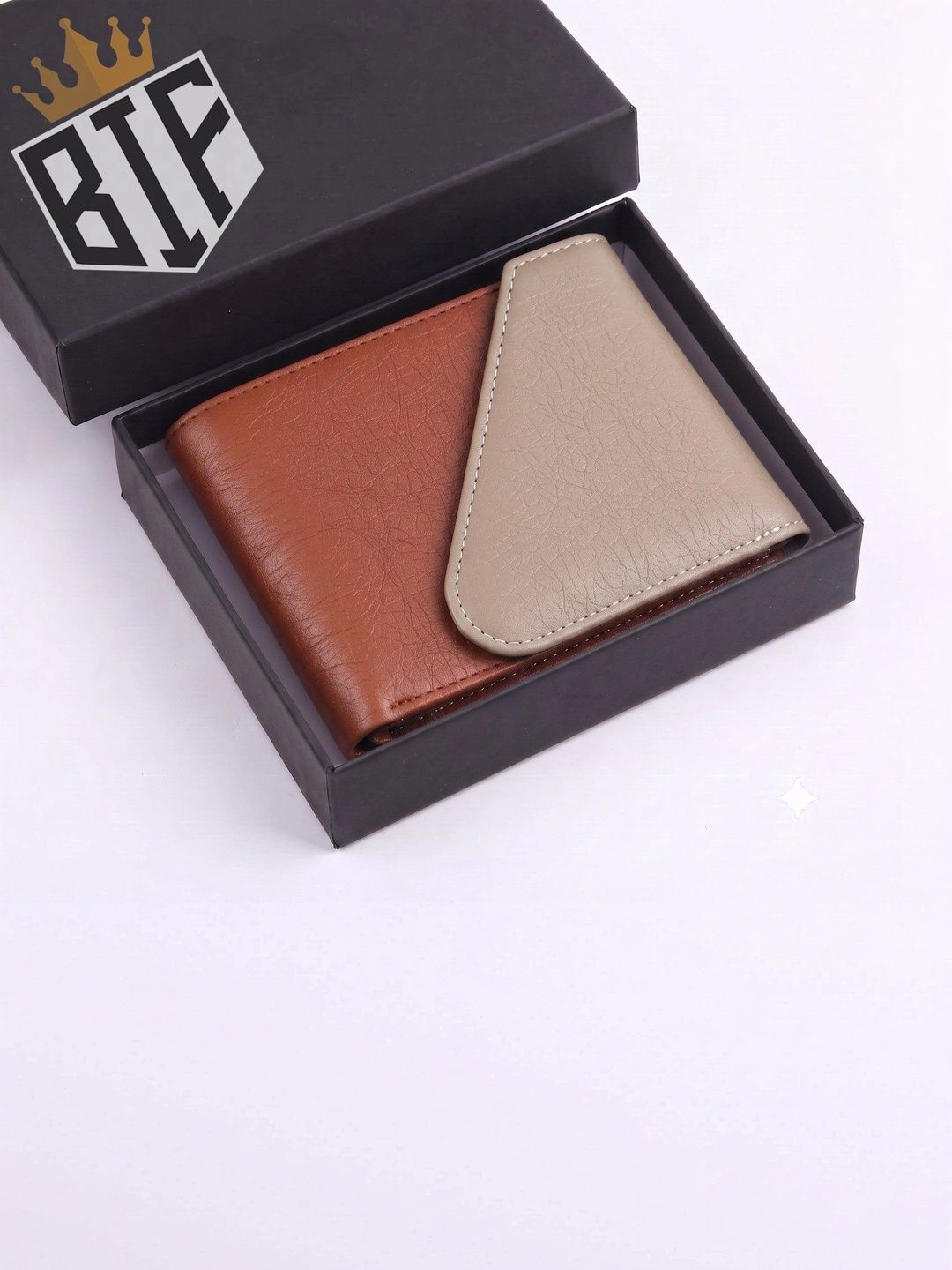 BIF Men PU Two Fold Wallet-picture-33