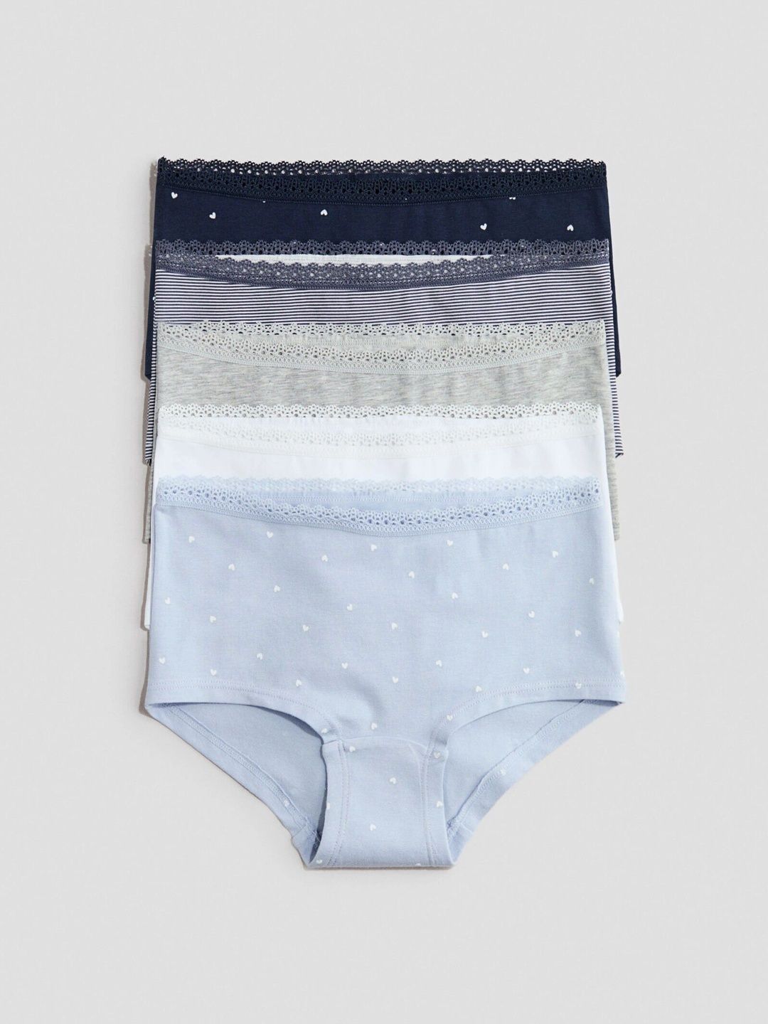 H&M Girls Printed Basic Briefs-picture-19