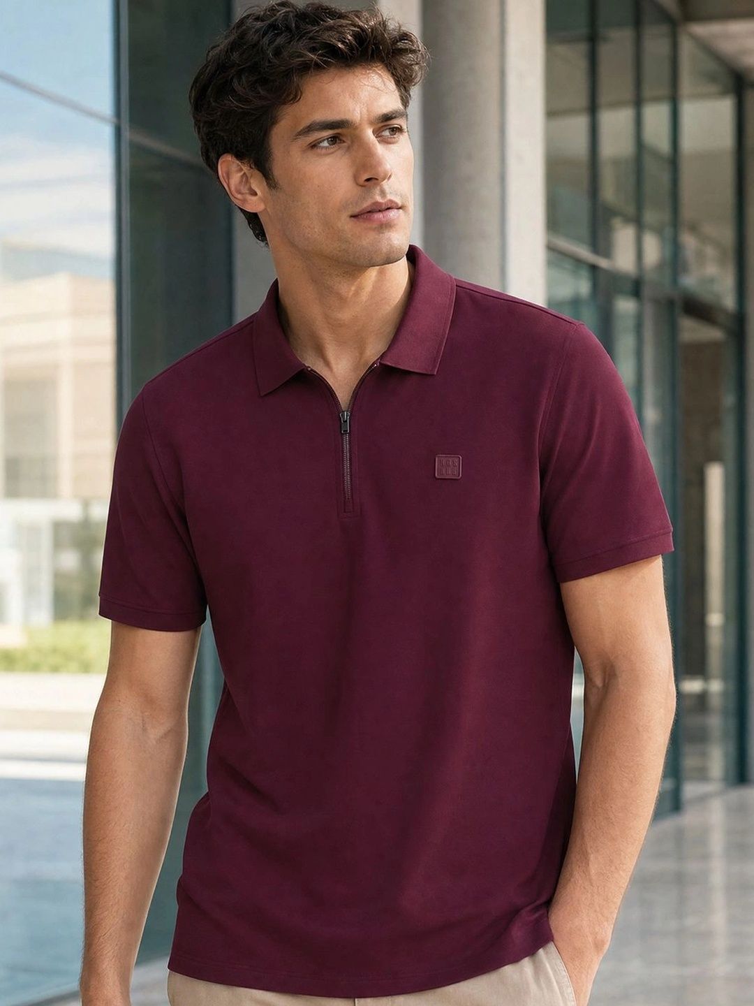 NOBERO Men Polo Collar T-shirt-picture-23