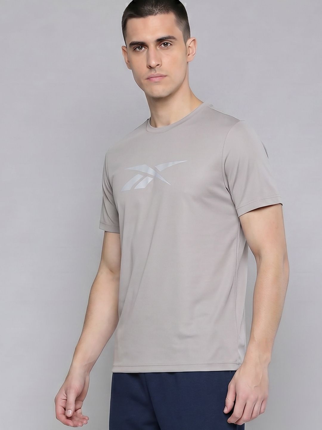 Reebok Brand Logo Printed T-shirt-image-32