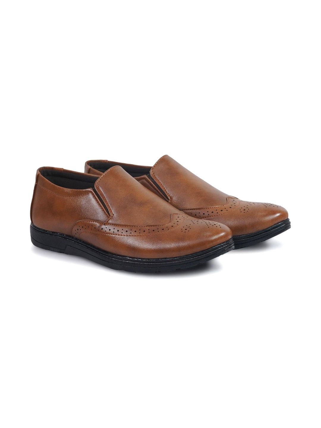 Botha Men Textured Formal Slip-Ons-picture-43