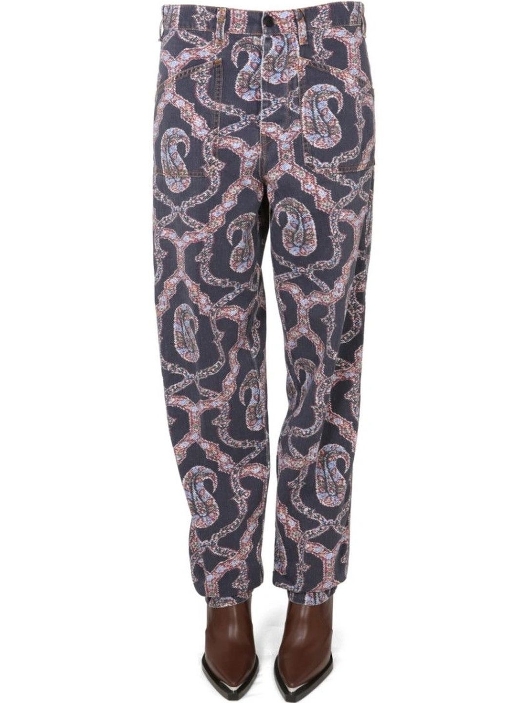 ETRO Women Straight Fit Mid-Rise Printed Jeans-picture-25