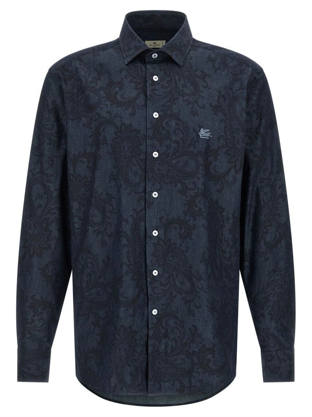 ETRO Blue Paisley Ramage Shirt-picture-47