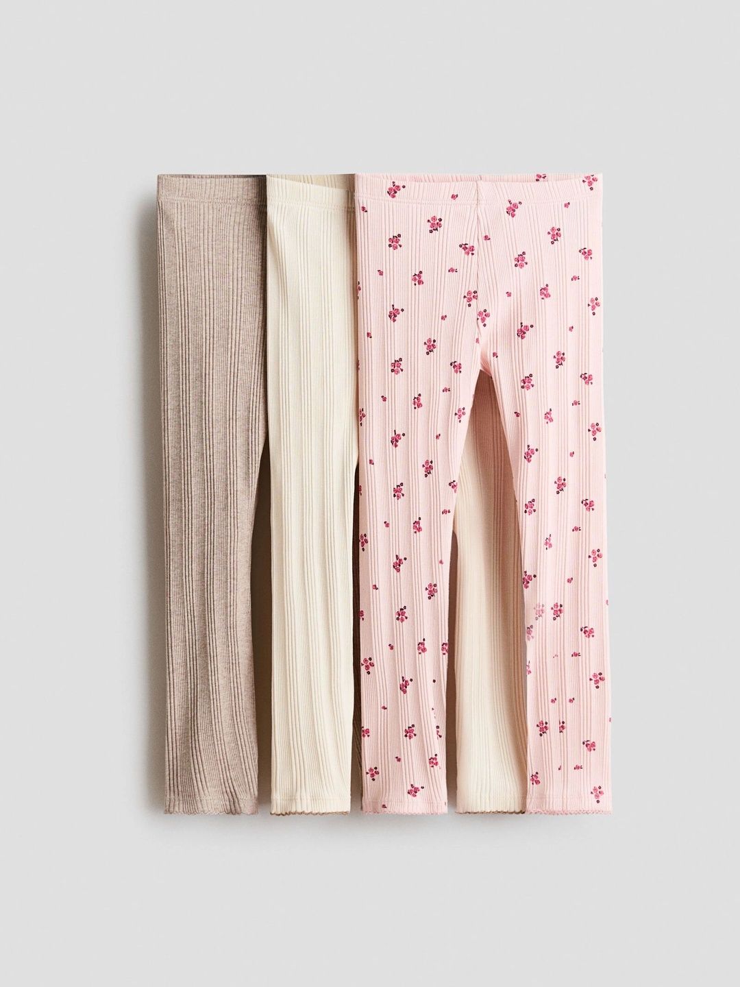 H&M 3-pack Cotton Leggings-picture-20