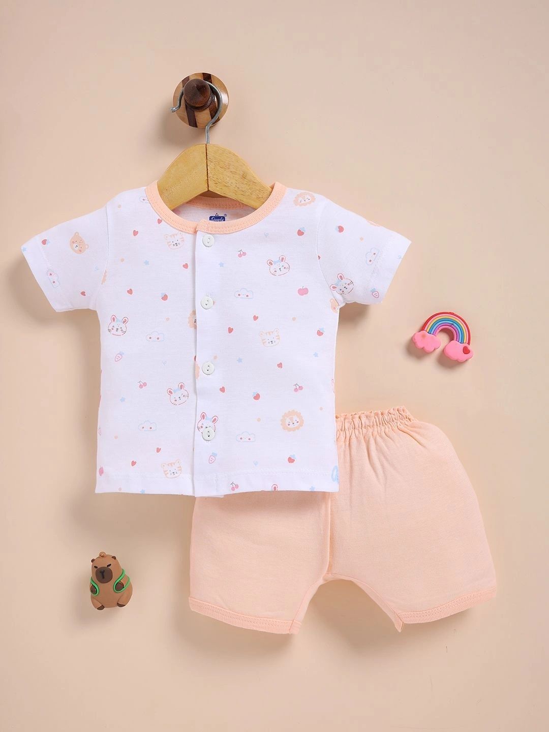 Simply Boys Printed Shirt with Shorts-picture-33