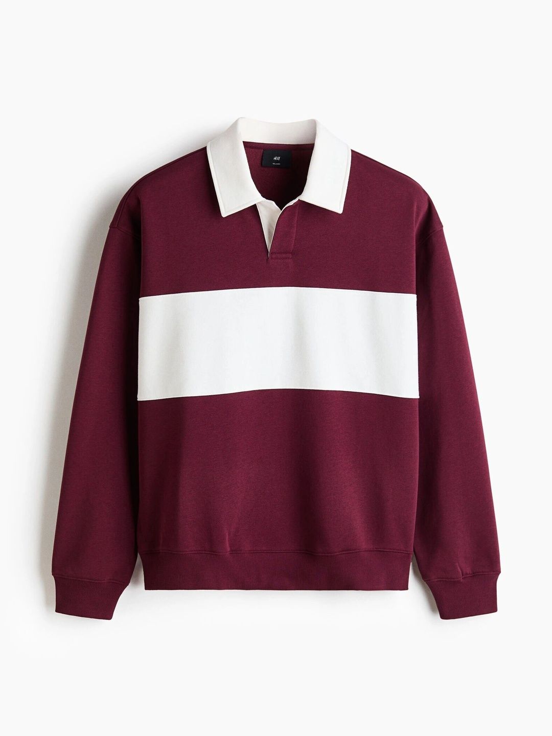 H&M Men Colourblocked Sweatshirt-picture-37