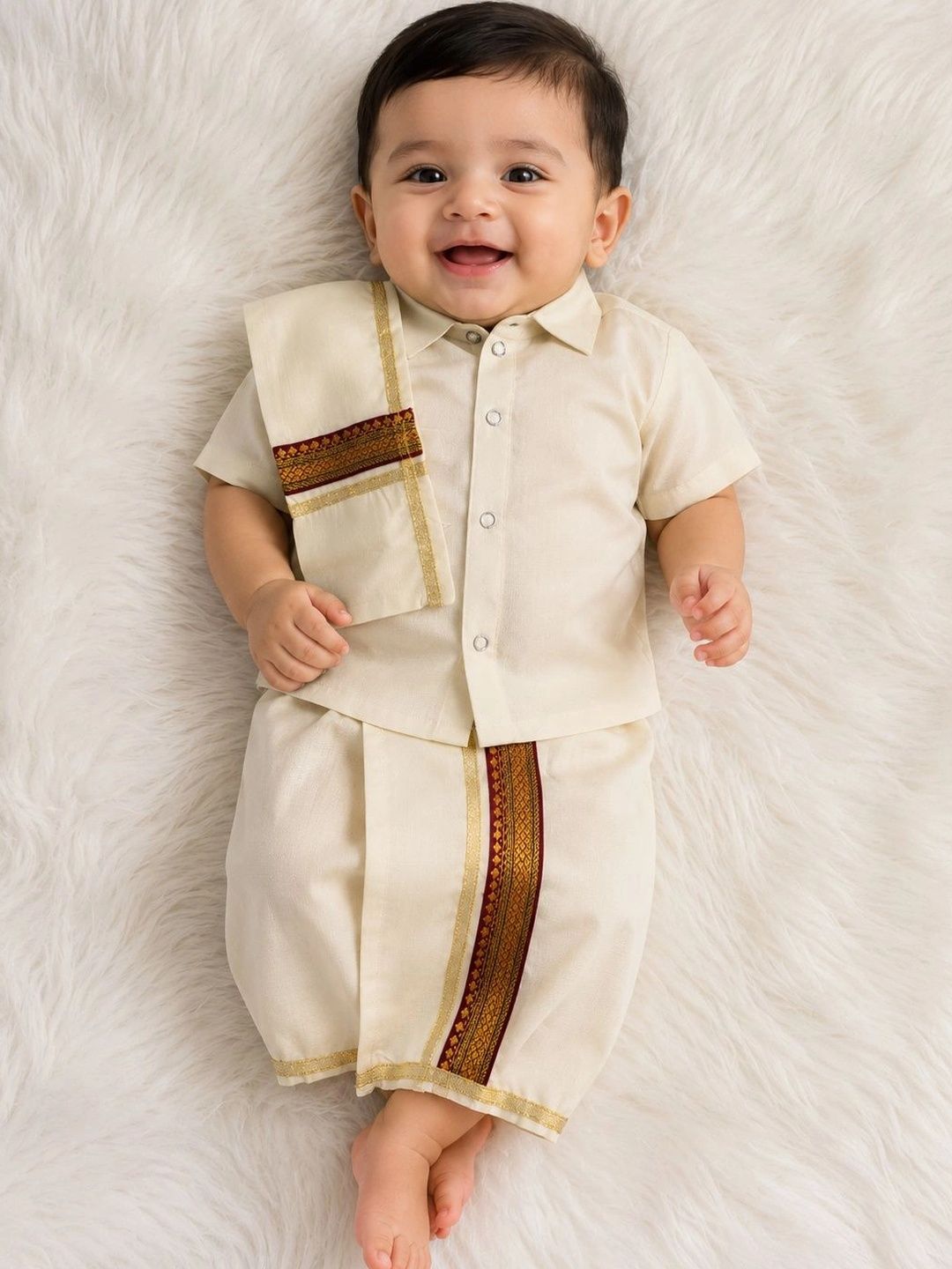 TIPY TIPY TAP Boys Shirt with Dhoti Pants-picture-11