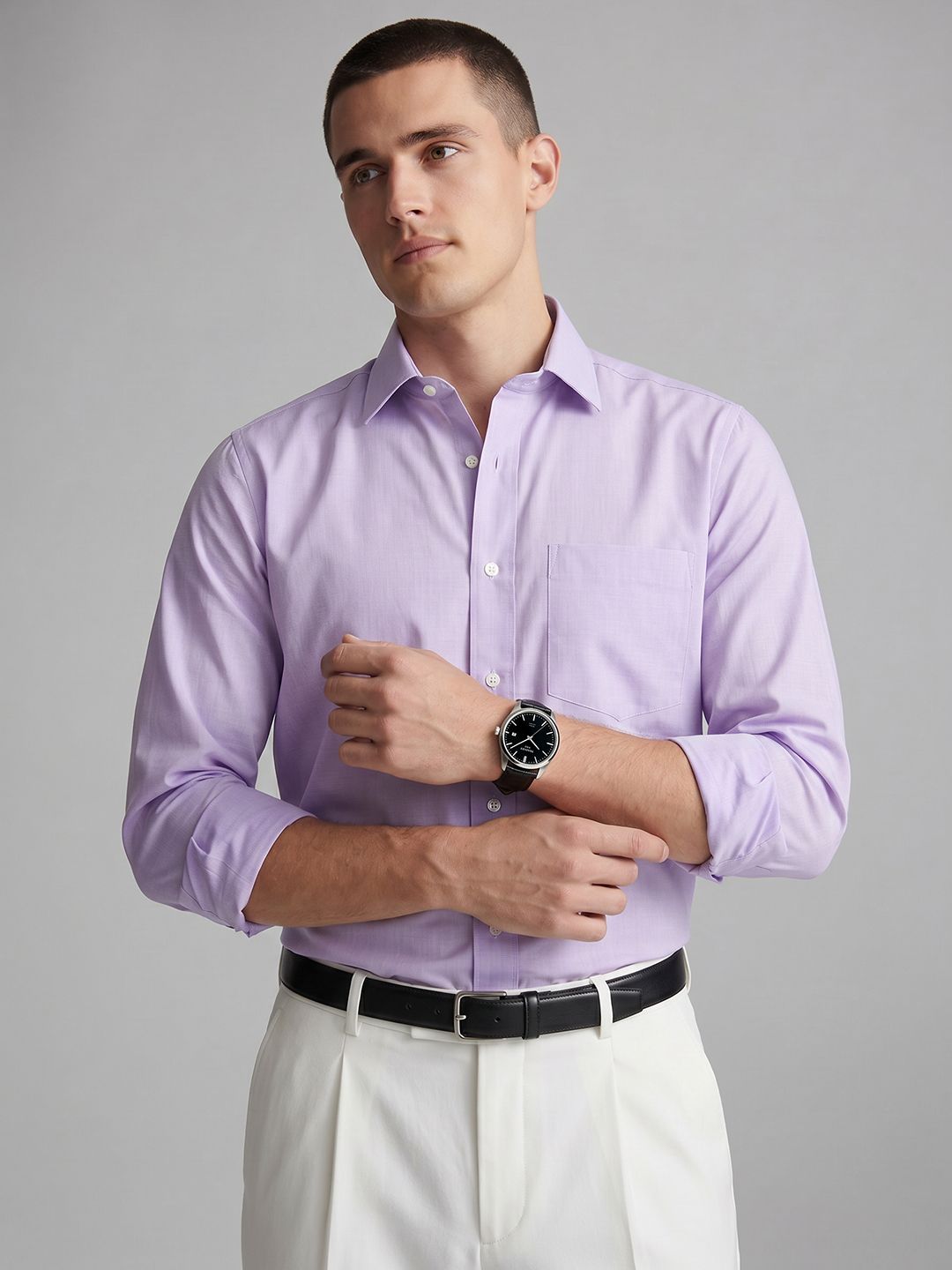 Van Heusen Slim Fit Pure Cotton Formal Shirt-picture-49