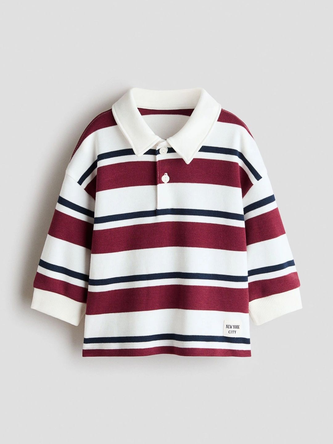 H&M Boys Striped Polo Collar T-shirt-picture-52