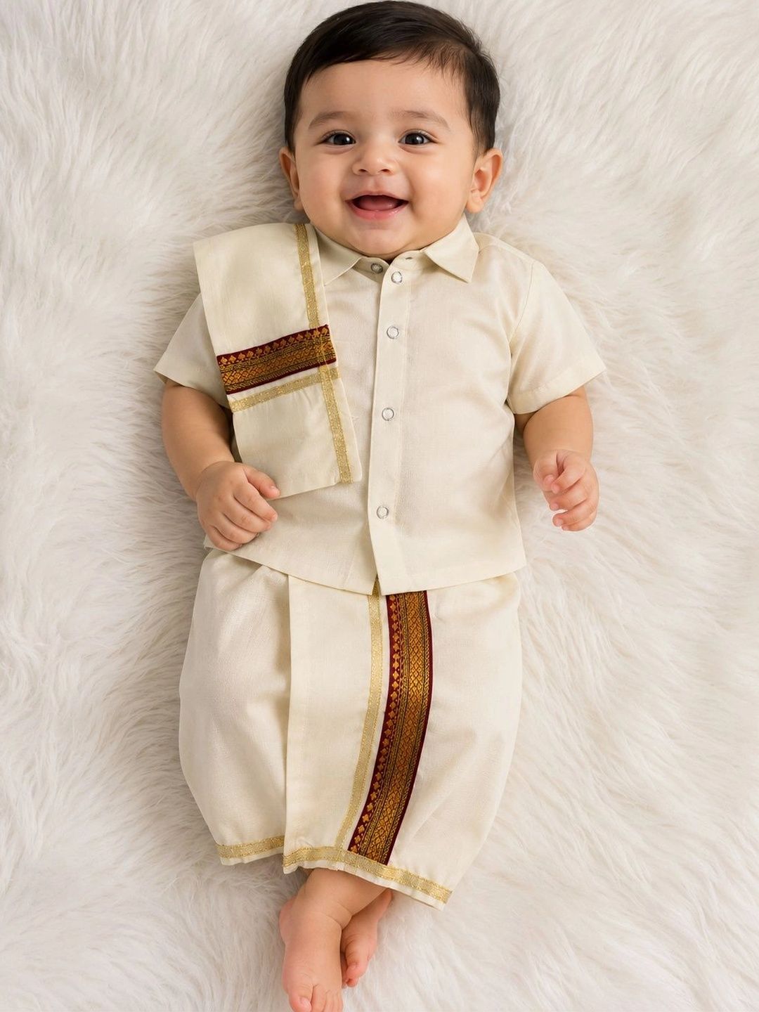 TIPY TIPY TAP Boys Shirt with Dhoti Pants-picture-44