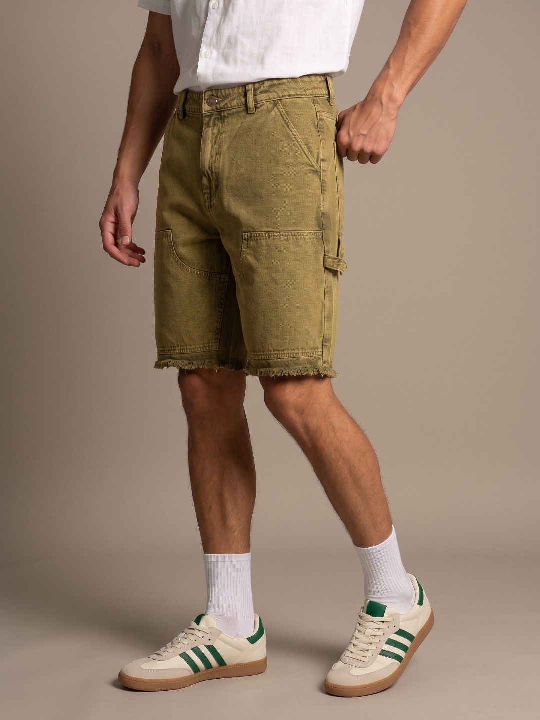 glitchez Men Baggy Fit Denim Shorts-picture-42