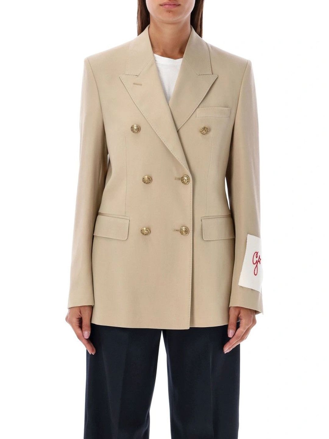 Golden Goose Brown Double-breasted Blazer-picture-48